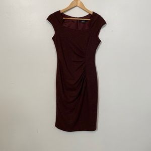 Burgundy Next Dress